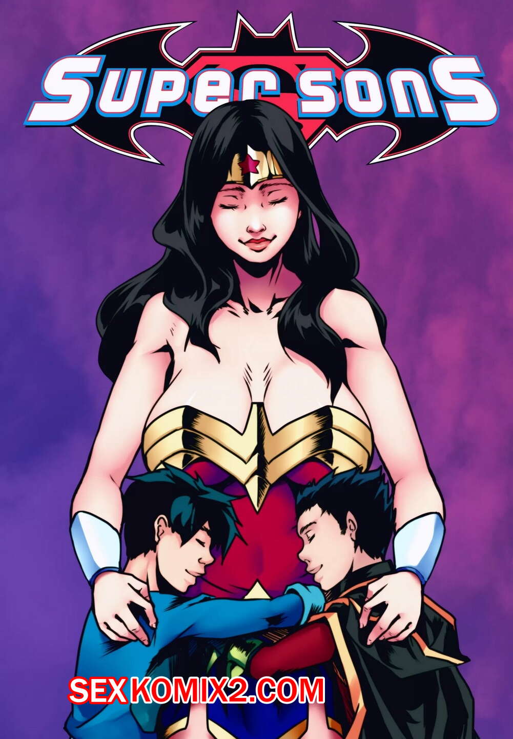Порно комикс ДС. Супер сыновья.