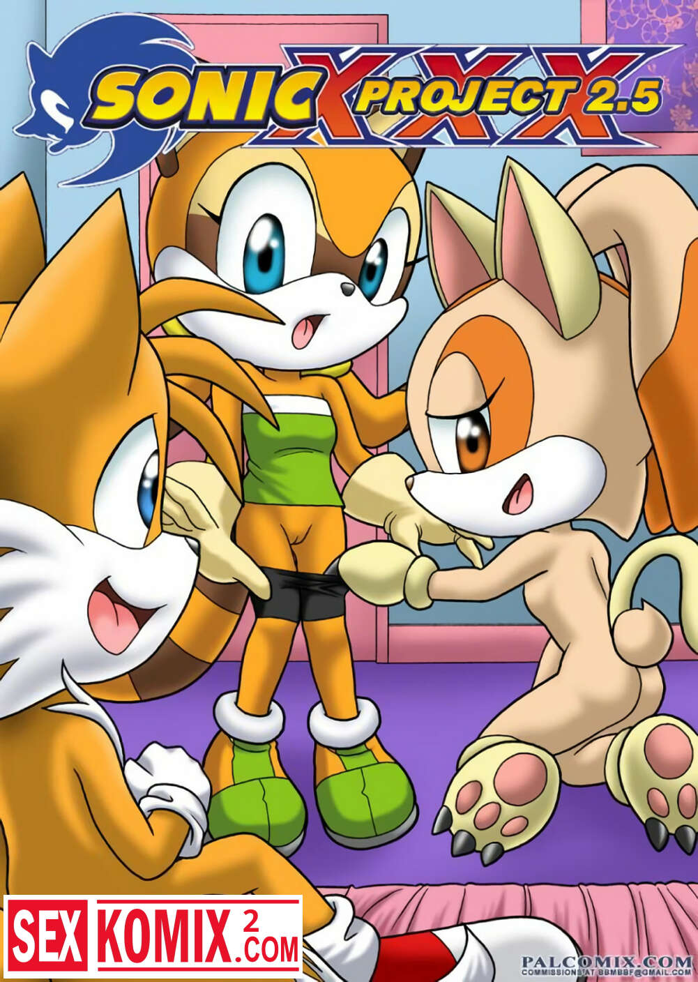 Порно комикс Соник XXX 2,5